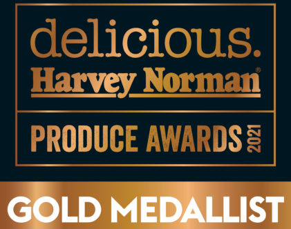 Aquna wins gold at the 2021 delicious. Harvey Norman Produce Awards